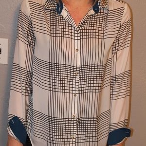 Silk Button-up Top